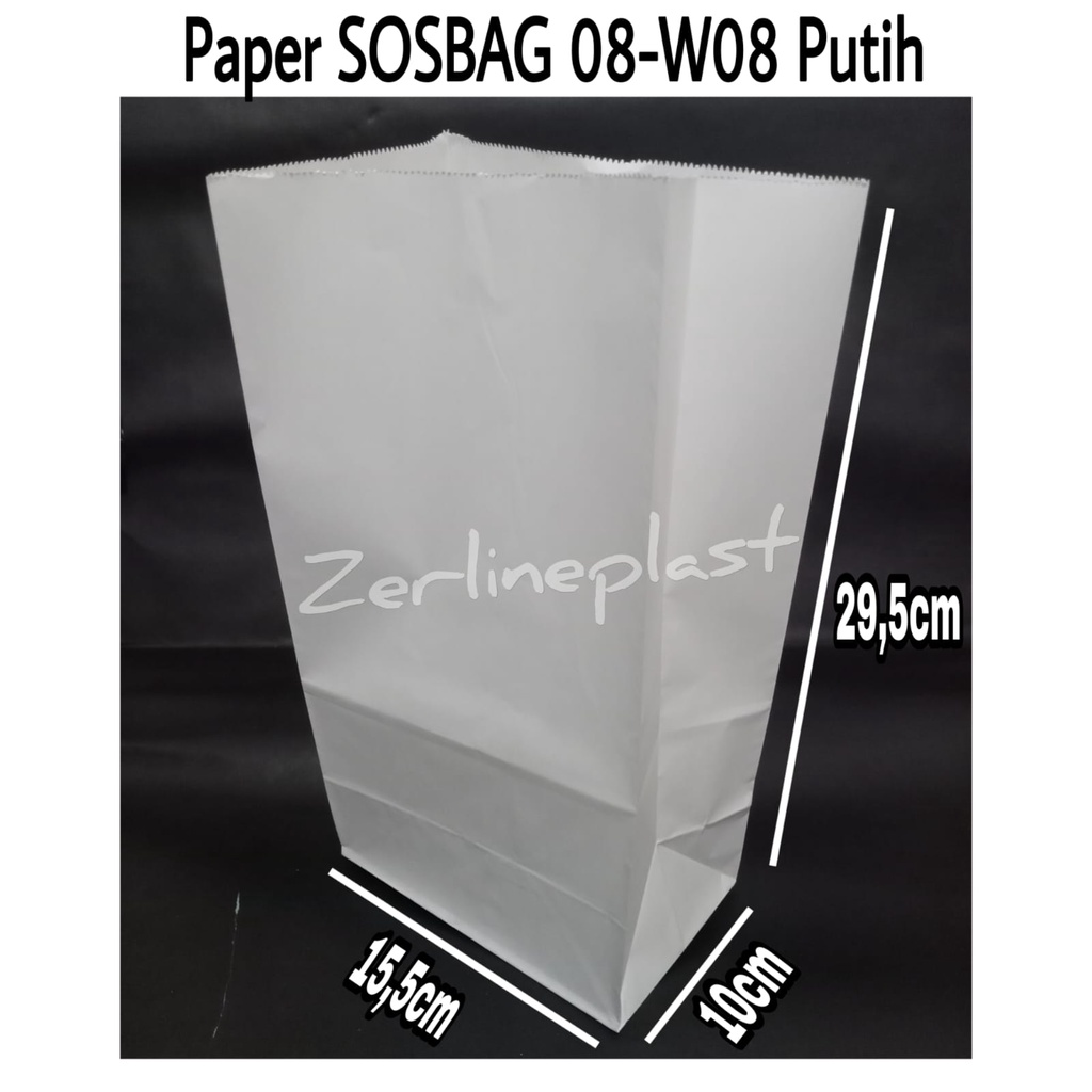 Paperbag // SOSBAG / Kertas Makanan / Kantong Makanan / Kertas PokPok