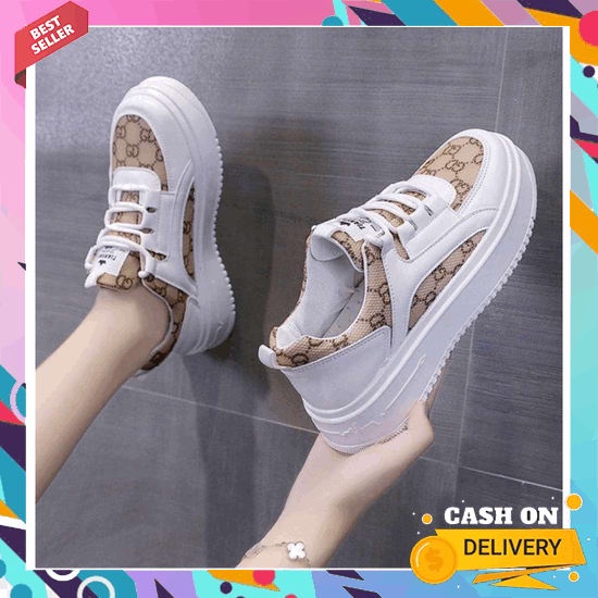 Sepatu Sneaker Kets Cats Tanpa Tali Kuliah Main Wanita Imfort Murah Te Sepatu Wanita Fhasion Sepatu 