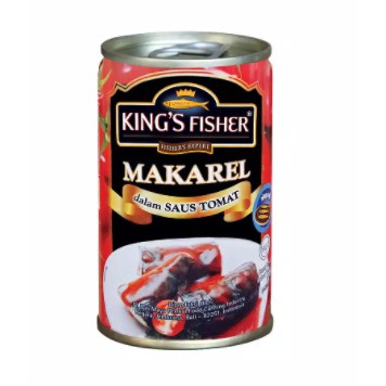 

King's Fisher Makarel dalam Saus Tomat 155 gr