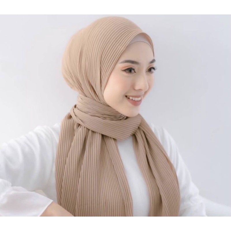 PASHMINA PLISKET CERUTY BABYDOLL PREMIUM