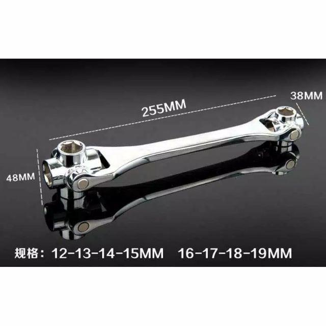 Kunci Pas Multifungsi 8in1 Multi Hexagon Wrench With Powerful Magnet - Alat Pertukangan Bengkel