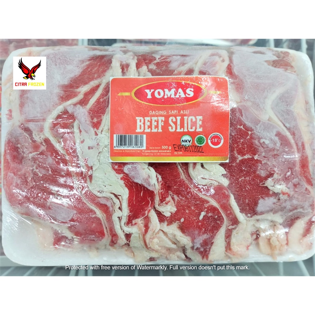 

Yomas Beef Slice Kombinasi (Lemak)