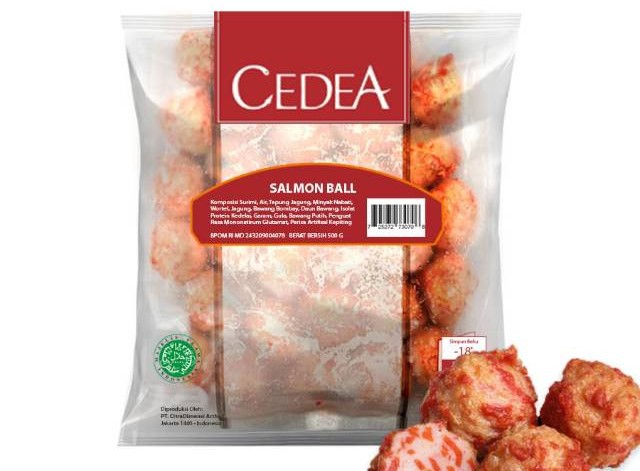 

Cedea Salmon Ball 500Gr B