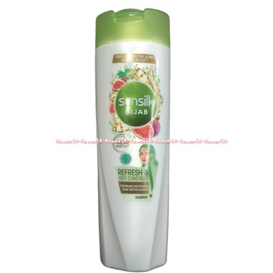 Sunsilk Shampoo Hijab Refresh 170ml Sunsil Hijau Sampoo Jilbab Sansil