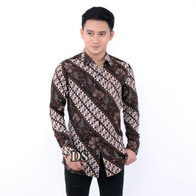 Kemeja Batik Pekalongan (motif Chat Aja)