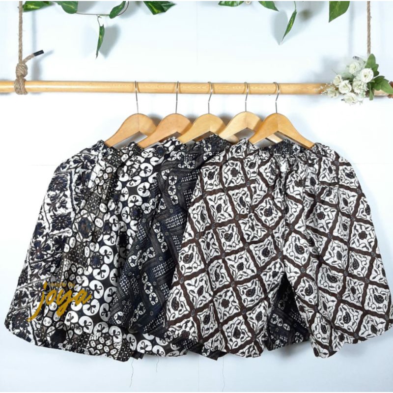 Celana Pendek Batik Jogja Pria Wanita Jumbo Super Jumbo