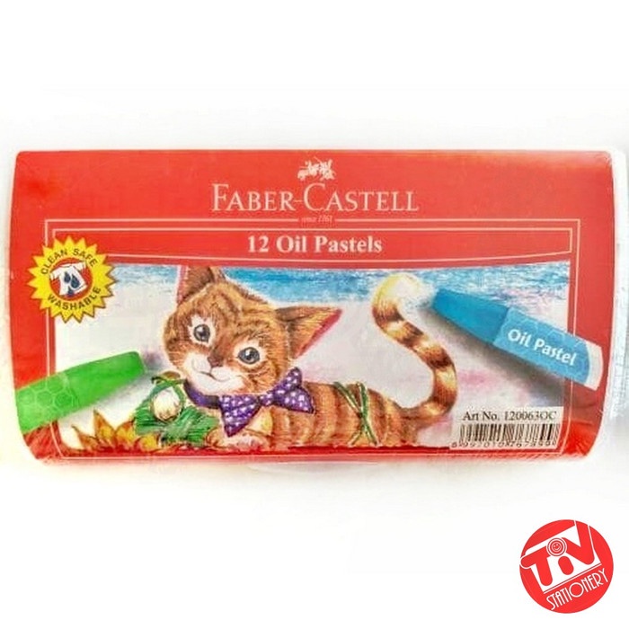 

Hot Sale Crayon Faber Castell 12 Warna/ Oil Pastel Non Toxic Limited