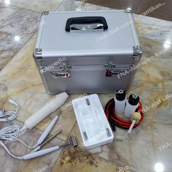 4 In 1 Alat Facial Galvanic, Vacum,Hf Dan Spray