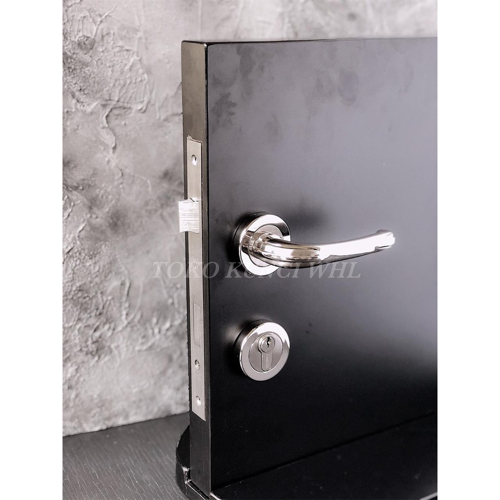 Kunci Pintu Rumah SES 33 SATIN STAINLESS SPAIN | Gagang Pintu / Handle Pintu