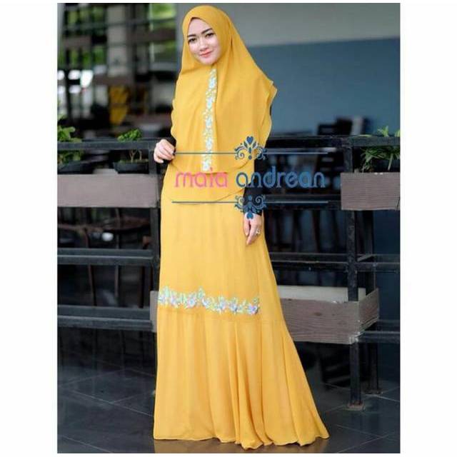 GAMIS SYARI INDIRA SET by MAIA ANDREAN