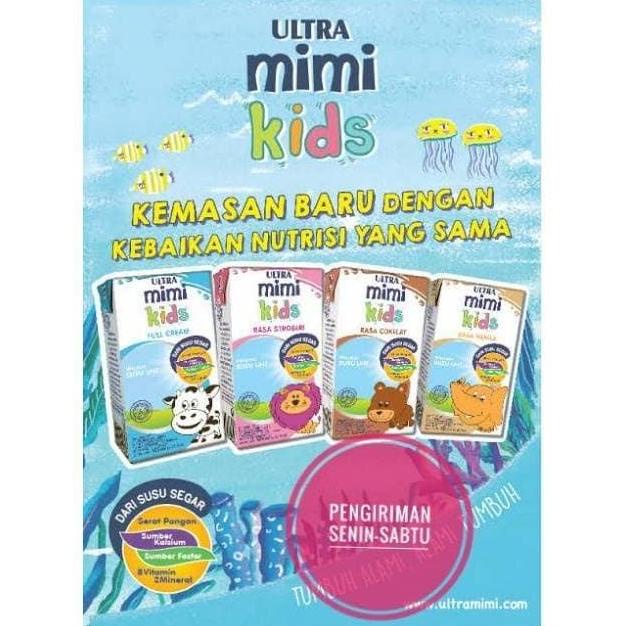 

BAYAR COD Susu ultra mimi 125ml all variant - Plain FullCream