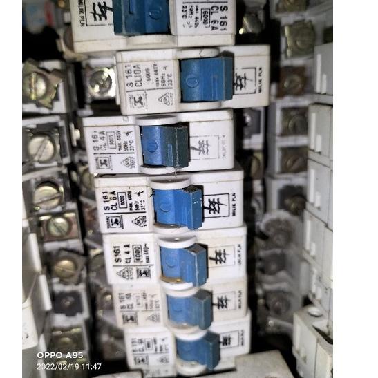 ⚡️9.9 MALL⚡️ mcb BBC S161 bekas 4A,6A, siap pakai 