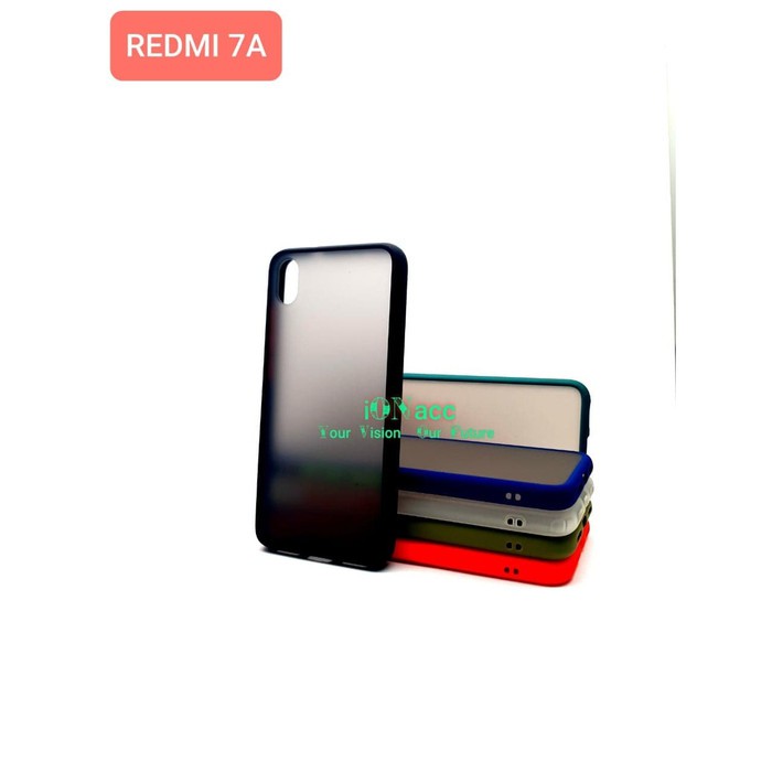 ION CASE MY CHOICE REDMI 7A HARD CASE DOVE MACARON TPU COLOUR