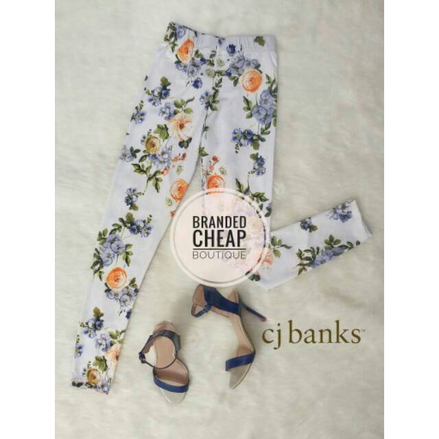 CJ Banks Flower Legging