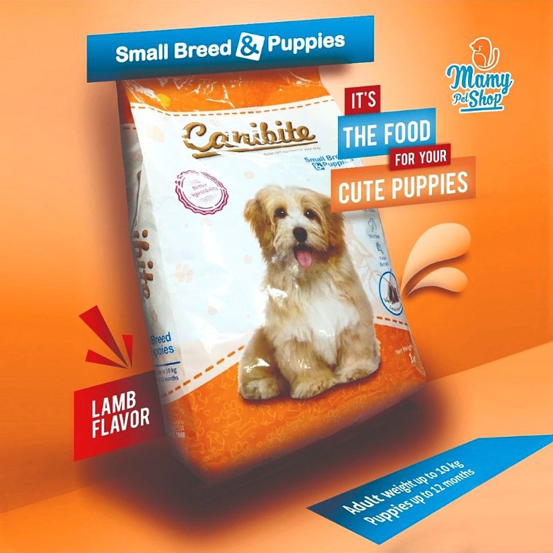 CANIBITE SMALL BREED &amp; PUPPIES 1 KG