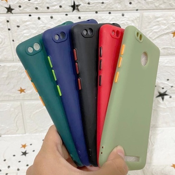 CASE BABY SKIN MACARON + PROTECT CAMERA XIAOMI REDMI 5A SOFTCASE - FA