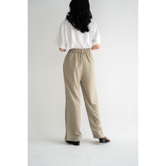 Beige Studio - Kairi Pants / Celana Panjang High Waisted Cullote Wanita