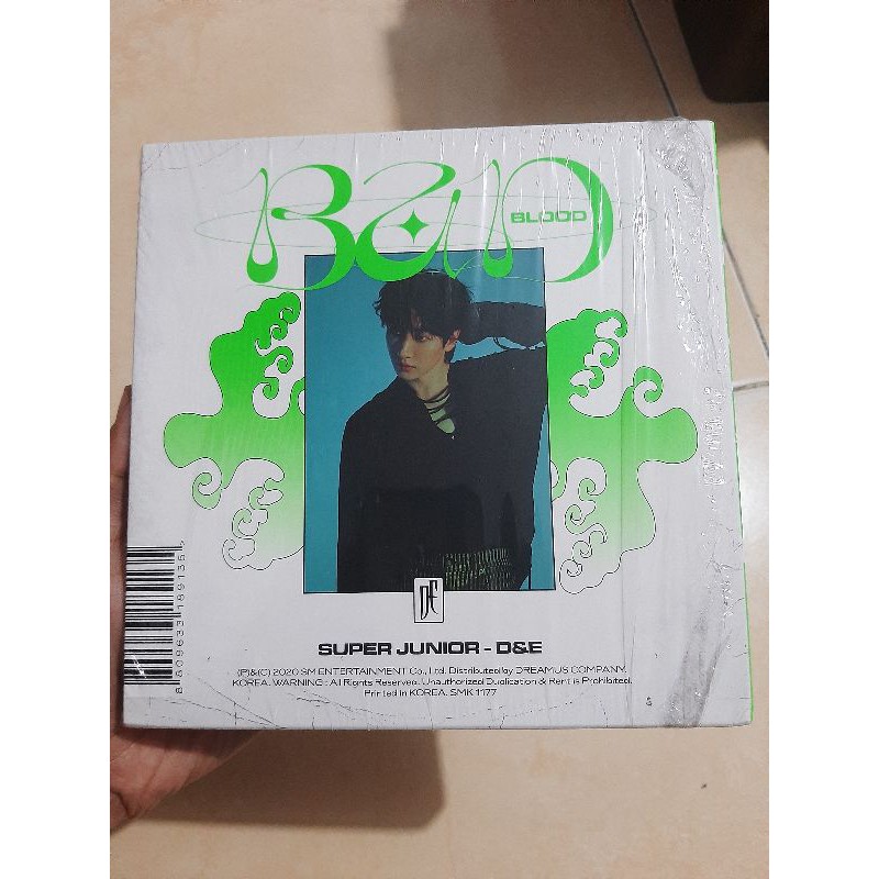 Unsealed Super Junior D&E Bad Blood Eunhyuk Version