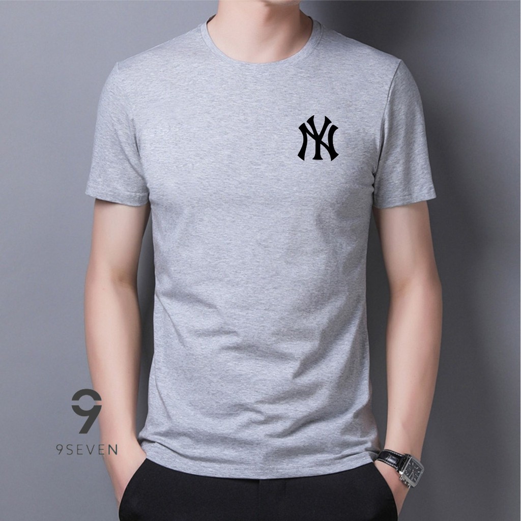 9SEVEN-BAJU KAOS NY || KAOS DISTRO UNISEX || ATASAN LENGAN PENDEK TERLARIS