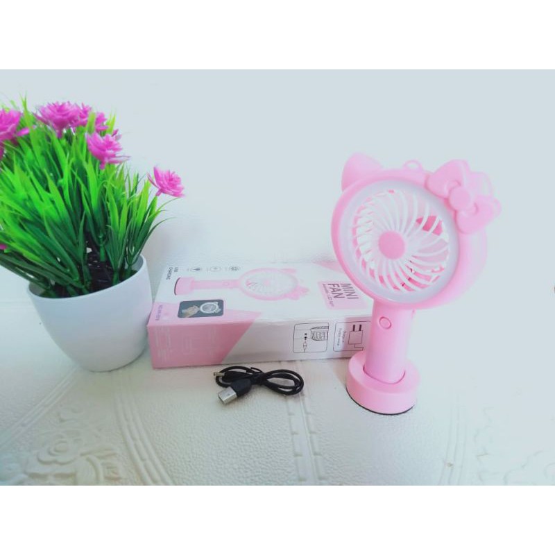 mini fan karakter LED