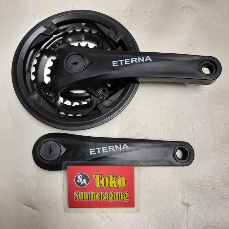 CRANK PIRINGAN TUMPUK SEPEDA MTB MINITRACK FIXIE 3 SPEED gir sepeda mtb federal ger susun ger mtb fe