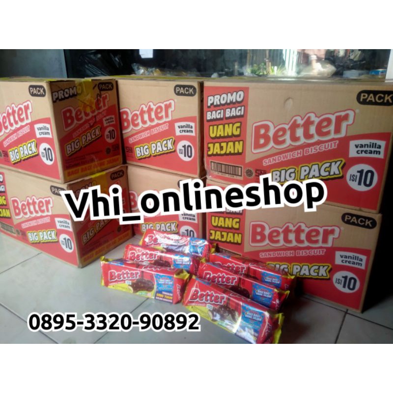 BETTER VIRALL BERHADIAH UANG JIKA BERUNTUNG ISI 10 ( MINIMAL ORDER 2 PACK )