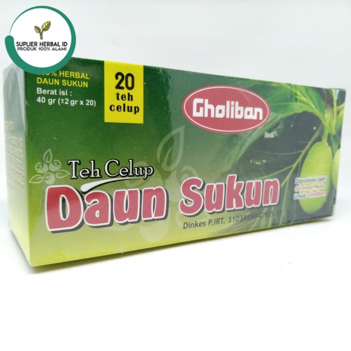 

Teh Celup Daun Sukun Gholiban - Teh - Kesehatan - Herbal - Teh Daun Sukun - Teh Celup