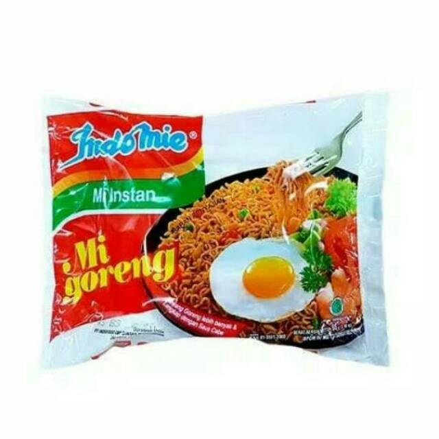 

Indomie rasa mie goreng 80gr