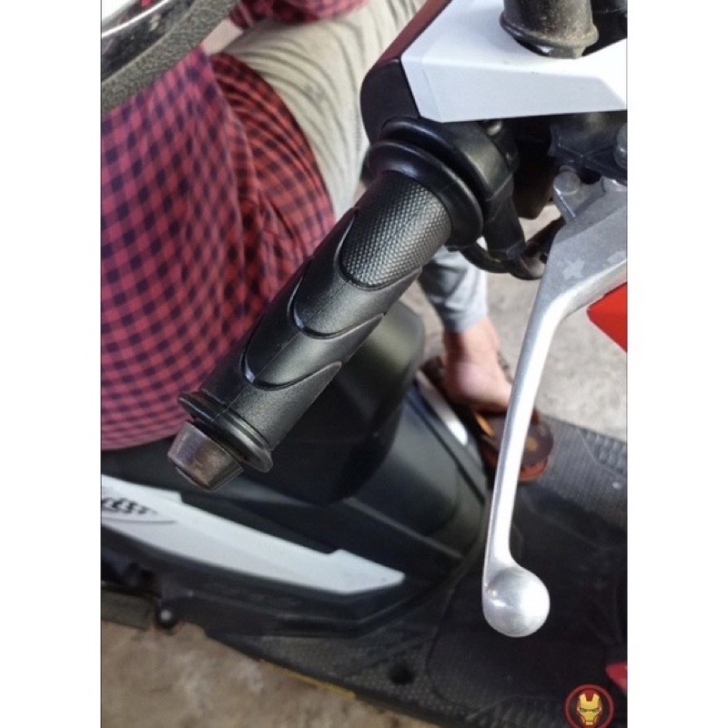 COD Handgrip Polos Hitam Honda Original Beat, Scoopy, Vario Isi Sepasang Kiri Kanan