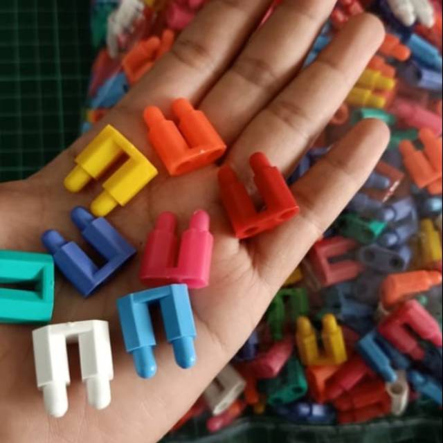 mainan anak murah Lego roket