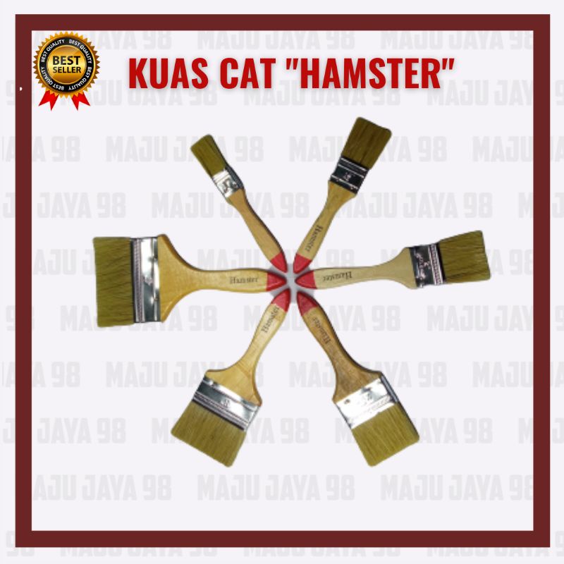 KUAS CAT HAMSTER / KUAS CAT TEMBOK/ KUAS CAT MURAH/ ALAT CAT TEMBOK