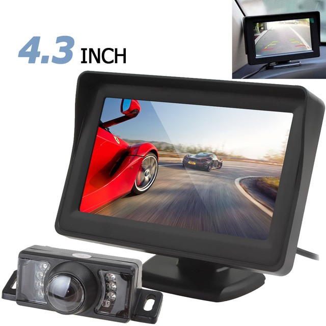 4.3 Inch HD TFT LCD/Like LED, Untuk DVD,CCTV,Car Monitor, AV input