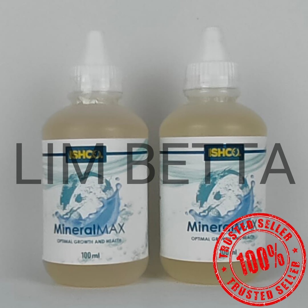 MINERAL MAX / MINERAL KALSIUM VITAMIN OBAT IKAN CUPANG DAN CHANNA