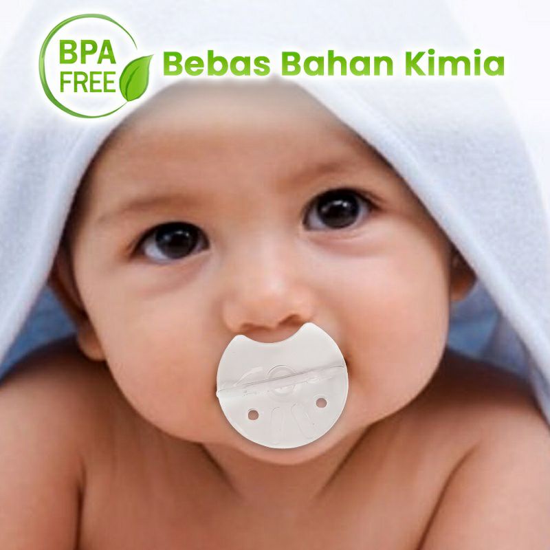 Zippy Baby Silicone Pacifier / Empeng Silikon Bayi BPA Free Ultra Soft +3m Empeng Bayi Bulat OK -065