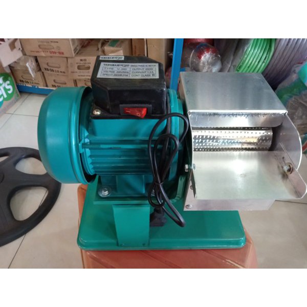 Mesin Parut Kelapa Mini 3 inchi Food Grade Motor Tangguh