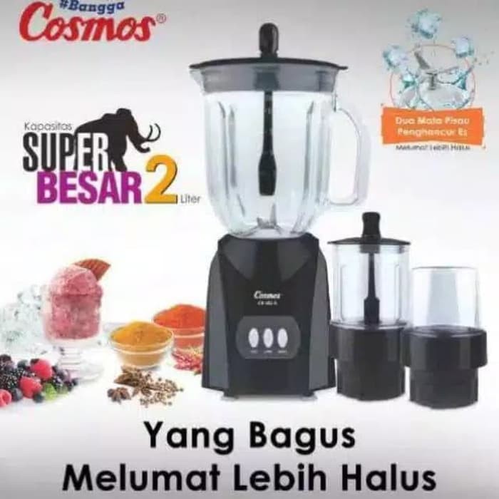 terlaris produk  COSMOS CB 282g Blender 3in1 Kapasitas Besar 2 liter ICE CRUSHERbarang ready