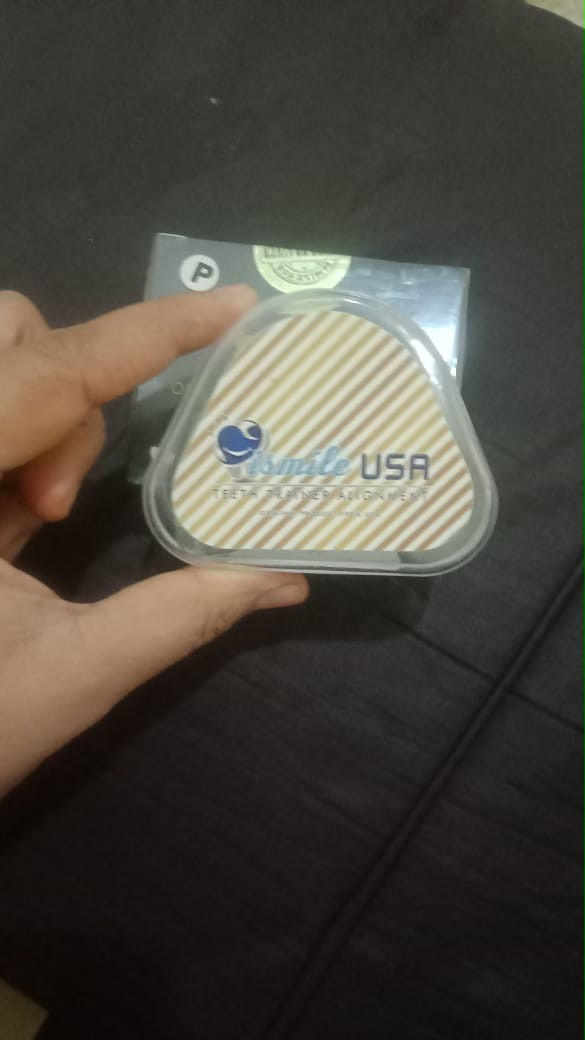 Ismileusa Perapih Gigi Transparan / Biru