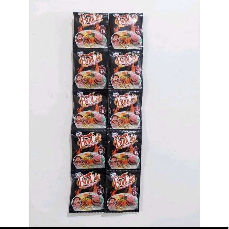 

KOBE boncabe level 15 2.5gr dan 5.5 gr 1 sachet