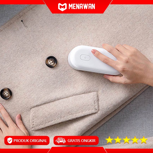 Xiaomi Mijia Lint Remover Fuzz Trimmer Shaver Pembersih Serat Pakaian Original