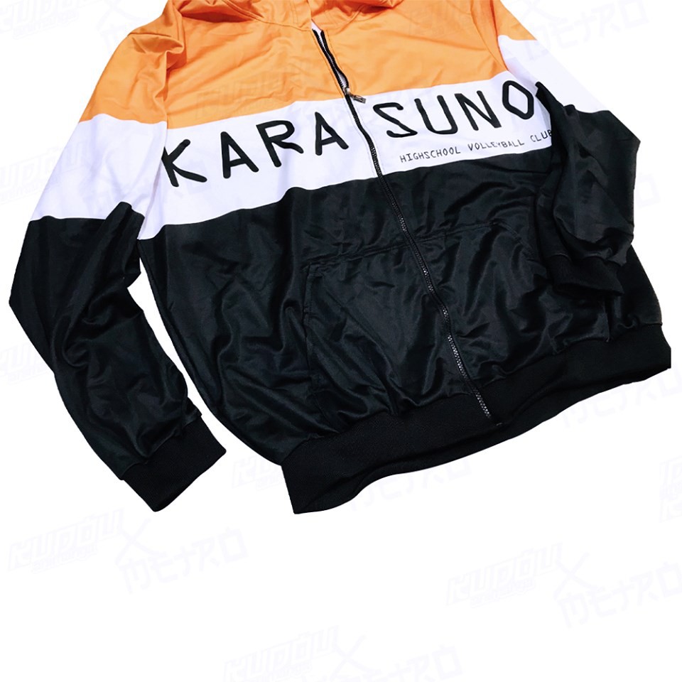 Jaket Karasuno Stripe Adidas poly