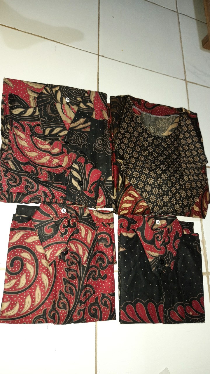 Bisa Pisah Batik Couple Keluarga Sania Ruffle Ori Ndoro Jowi Termurah