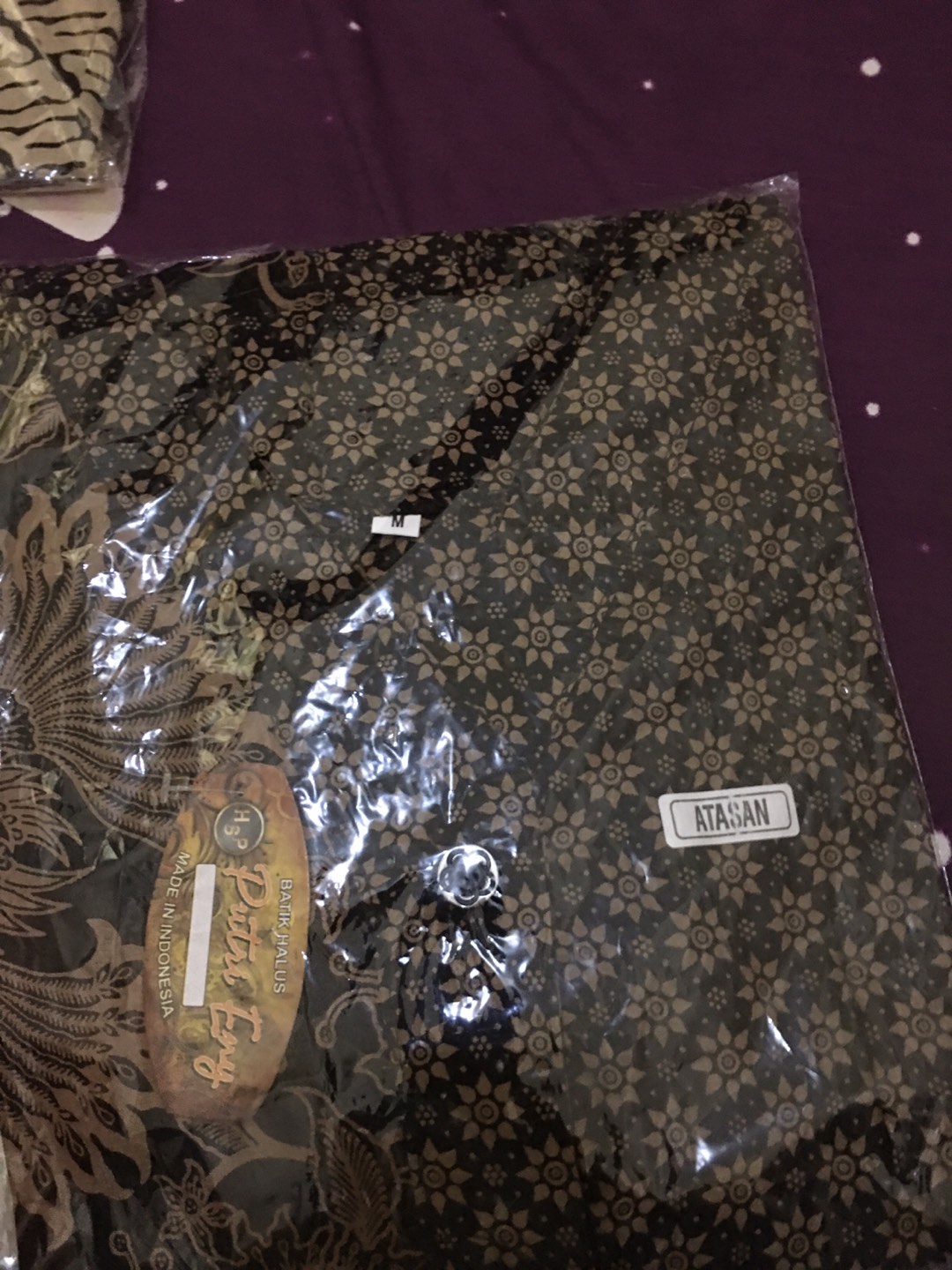 Atasan Batik Dolby Dolbi Dobby Doby Tenun Sutra Tulis Halus Katun Atbm Baron ,sarombit Atasan