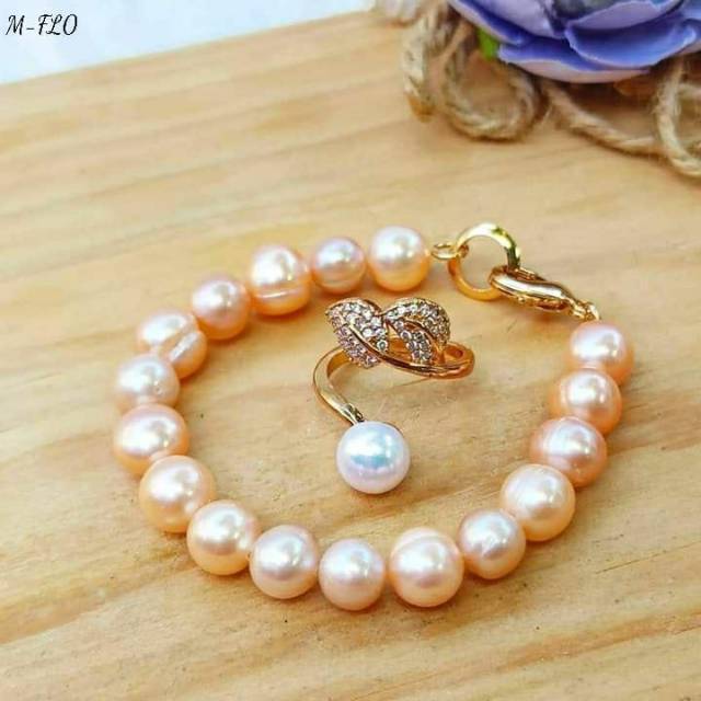SET GELANG MUTIARA LOMBOK