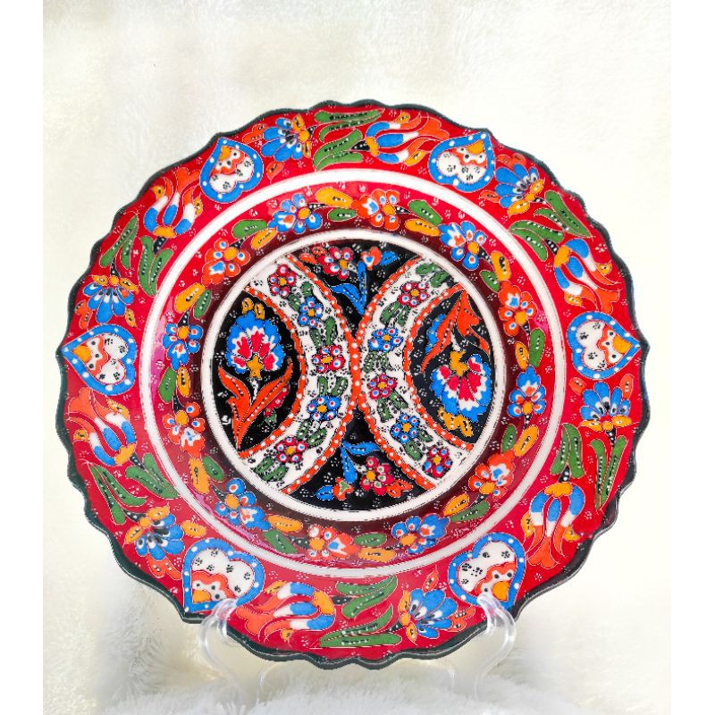 Piring hias Piring Handmade Turki Piring Pajangan