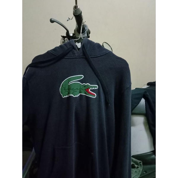 Hoodie Lacoste big logo