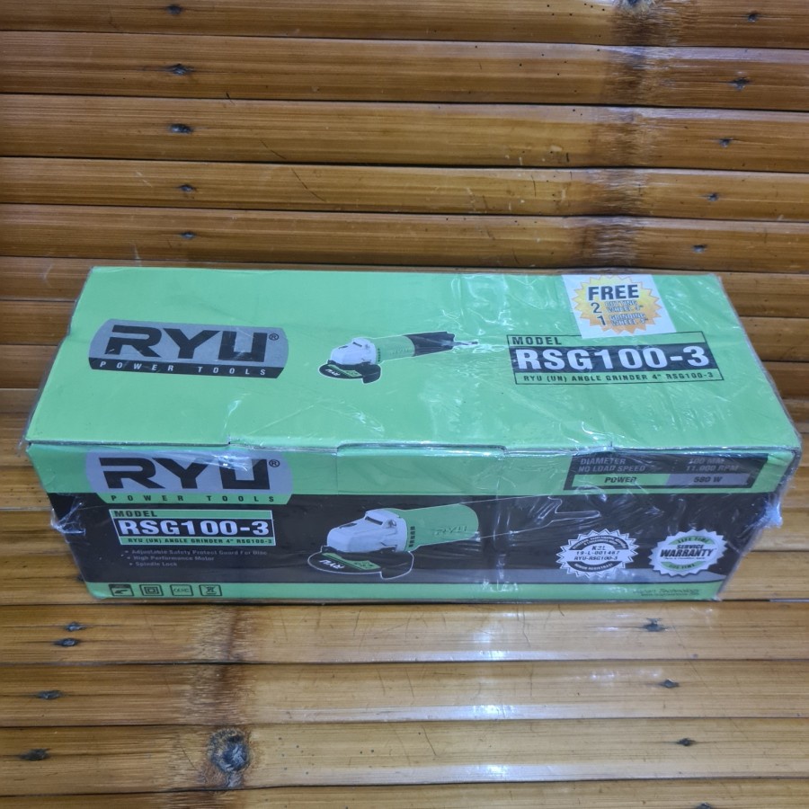 Mesin Grenda RYU RSG 100-3 / Mesin Grenda Tangan RYU RYU 100-3