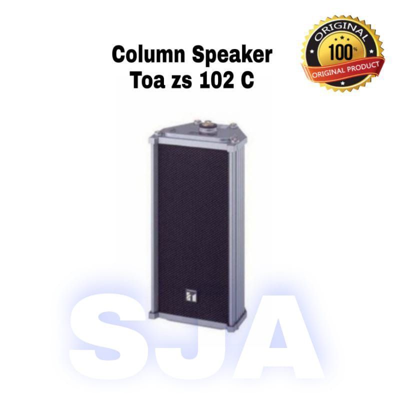 Speker Column TOA ZS-102C ORIGINALThe ZS-102C Column Speaker employs