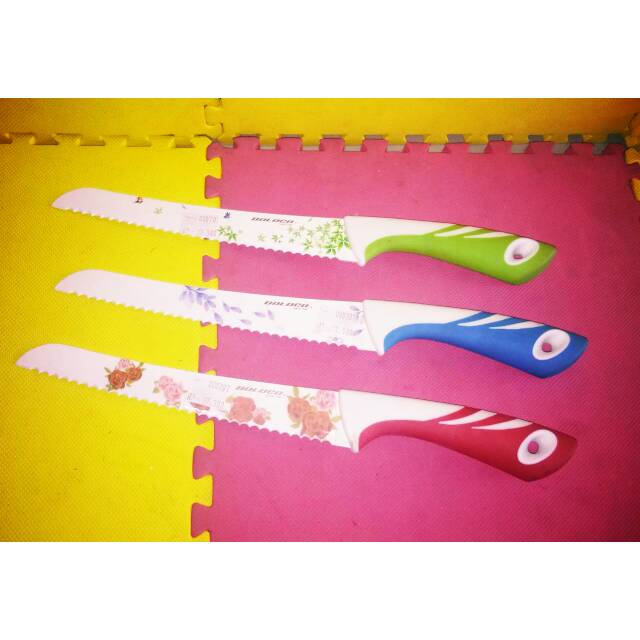 Pisau roti / pisau serbaguna keramik tajam teb boloco import murah