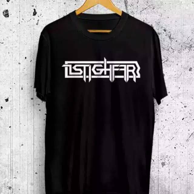 Kaos Dakwah Islami / Kaos Muslim / Kaos Santri / Pakaian Pria / T-Shirt /Distro / ISTIGHFAR L/XL/XXL-3