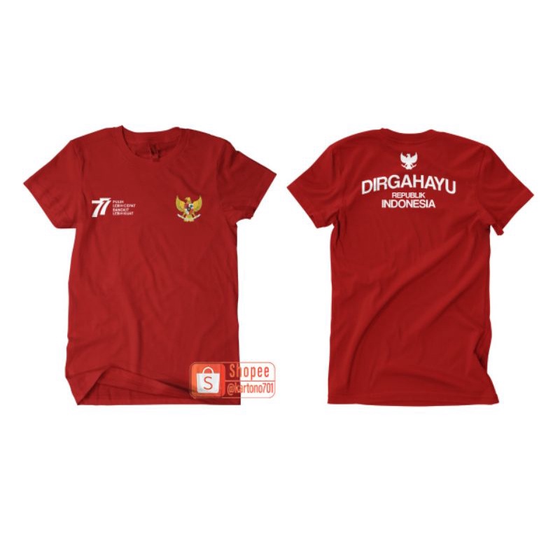 KAOS CUSTOM / Design Bebas / DEPAN bidang 7x25 BELAKANG A4